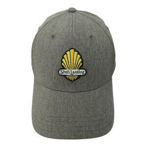 Shell Landing Strapback Cap Embroidered Logo Patch Trucker Golf Hat Pukka